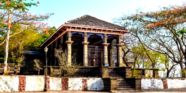 Temple at Shivneri Fort